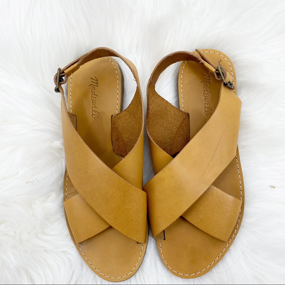 Madewell Boardwalk Crossover Sandal 9